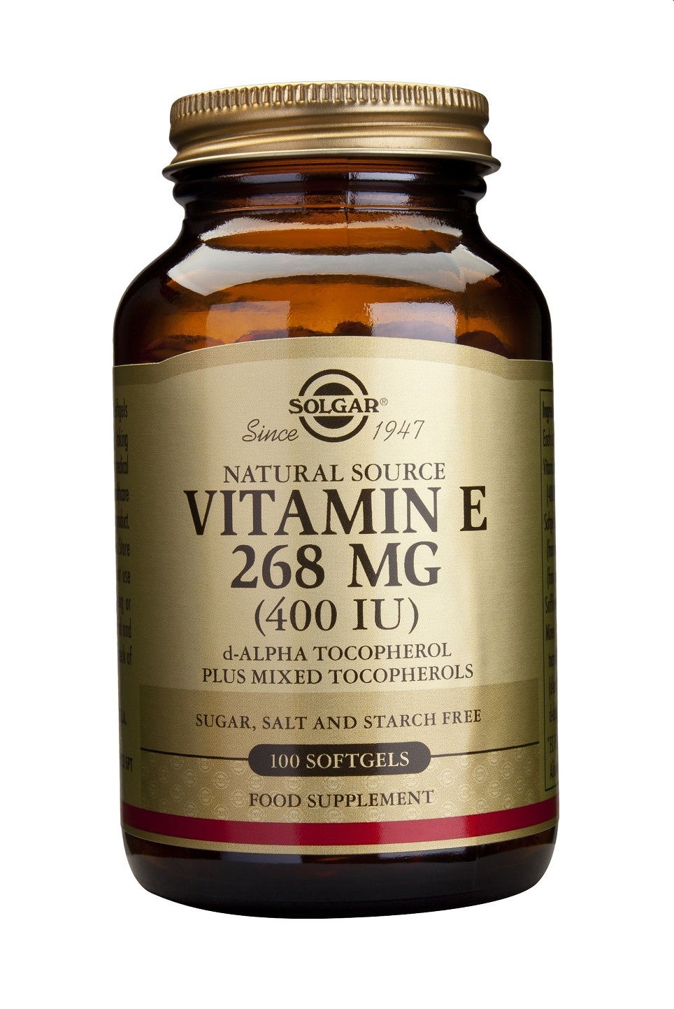 SOLGAR VIT. E 400IU SOFTGELS 100S