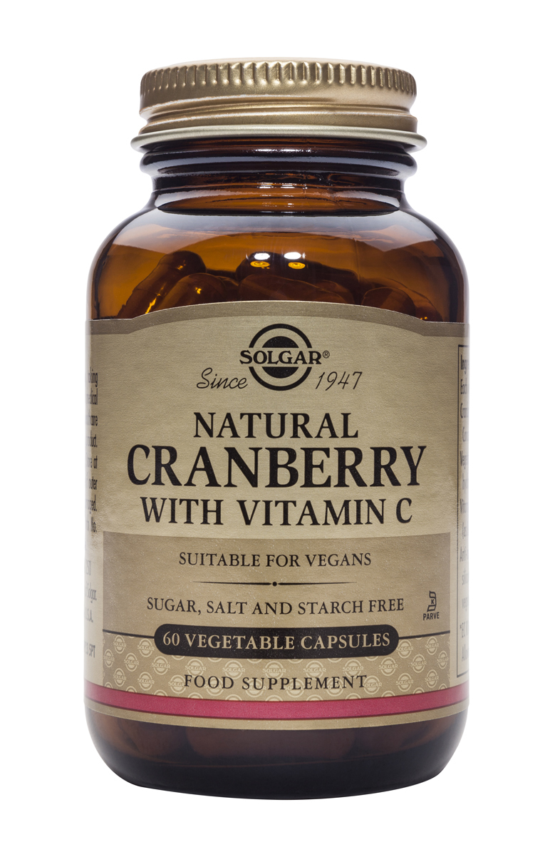 SOLGAR CRANBERRY VIT.C 60CAPS