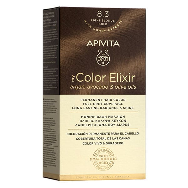 Apivita My Color Elixir 8.3 Ξανθό Ανοιχτό Χρυσό 50&75ml