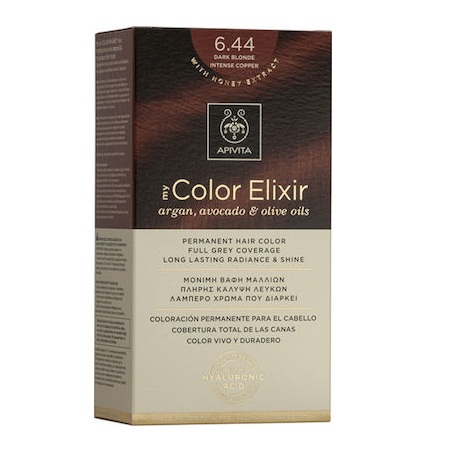 Apivita My Color Elixir N6,44 Ξανθό Σκούρο Έντονο Χάλκινο 50&75ml