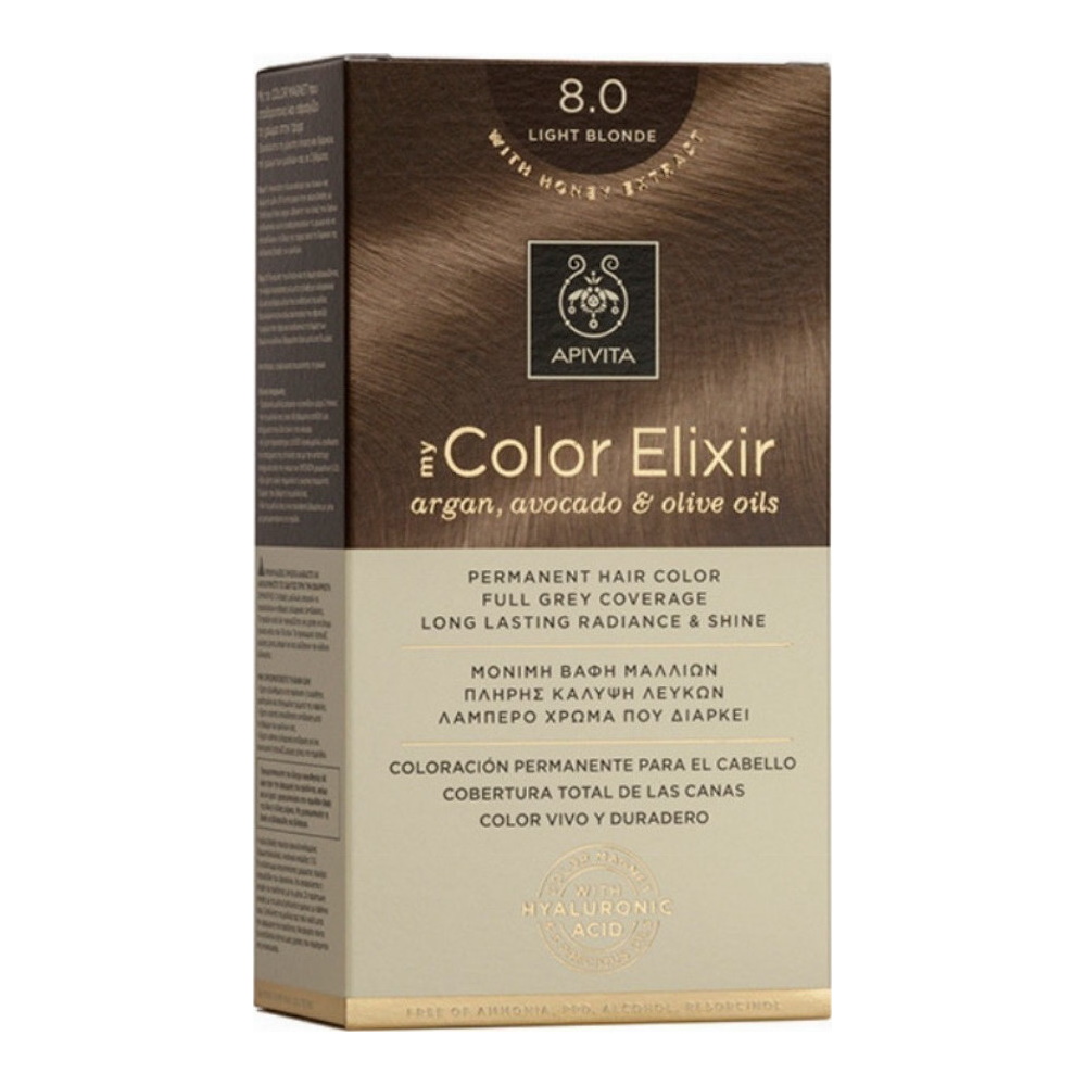 Apivita My Color Elixir N8,0 Ξανθό Ανοιχτό 50&75ml