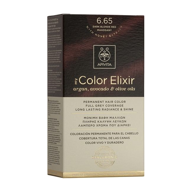 Apivita Μy Color Elixir N6,65 Έντονο Κόκκινο 50&75ml